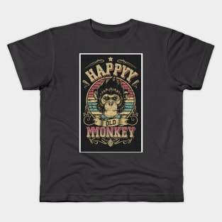 Happy Monkey Kids T-Shirt